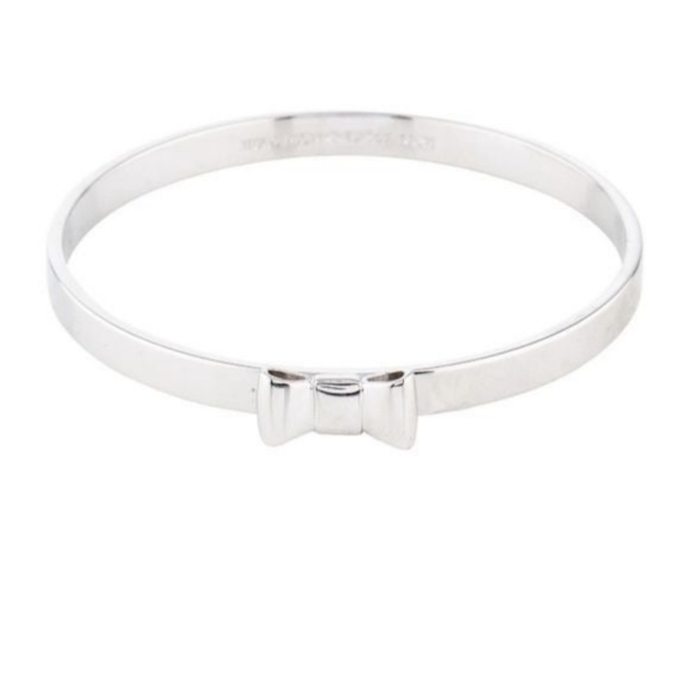 KATE SPADE Take A Bow Bangle Bracelet - Silver - O0RU0469